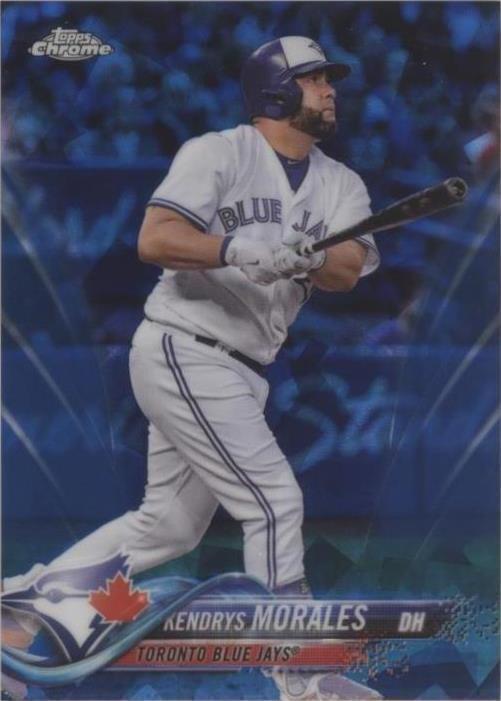 2018 Topps Chrome Sapphire Edition - Kendrys Morales #117