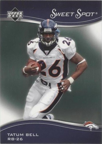 2005 Upper Deck Sweet Spot Tatum Bell #27