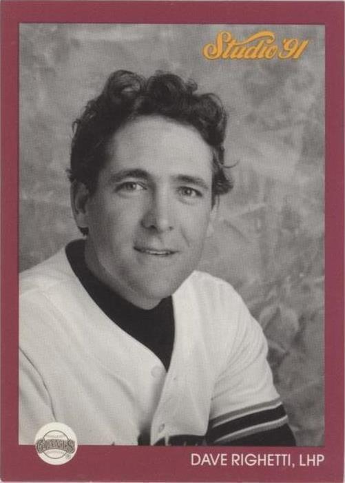 1991 Studio - Dave Righetti #258