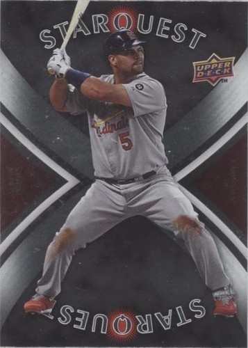 Albert Pujols 2008 Upper Deck StarQuest Super Rare Card# SQ-32 | eBay