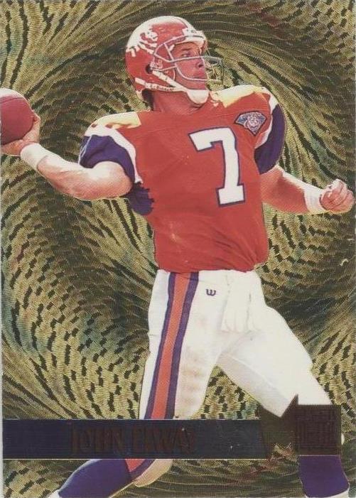 1995 Fleer Metal John Elway No5
