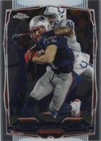 2014 Topps Chrome Julian Edelman #105