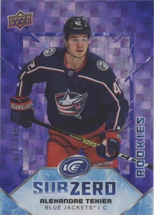 2019-20 Upper Deck Ice - Alexandre Texier #SZ-34