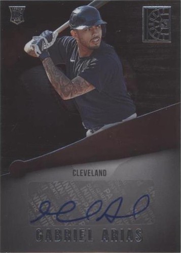 2022 Panini Capstone - Gabriel Arias #RA-GA