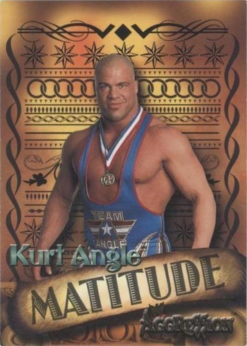 2003 Fleer WWE Aggression - Kurt Angle #5 M