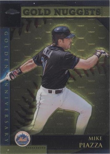 2001 Topps Chrome - Mike Piazza #GA19