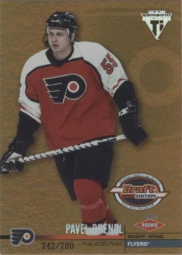 2001-02 Pacific Private Stock Titanium Draft Edition - Pavel Brendl #155