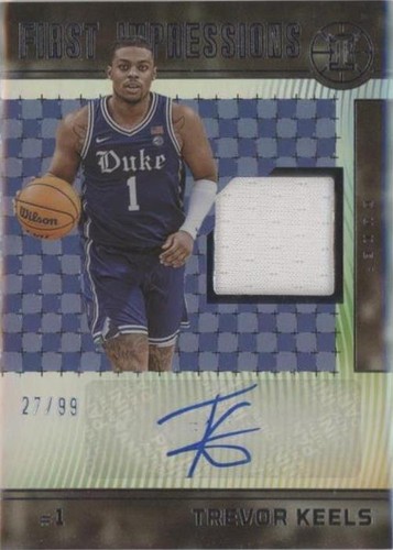 2022-23 Panini Chronicles Draft Picks - Trevor Keels #IL-TKE