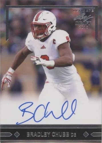 2018 Leaf Ultimate Draft Bradley Chubb #GLR-BC1