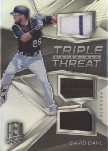 2017 Panini Chronicles - David Dahl #TTM-DD