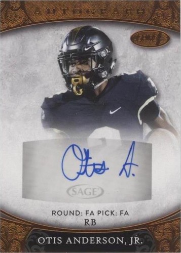 2021 Sage Aspire Otis Anderson Jr. #ASP-3