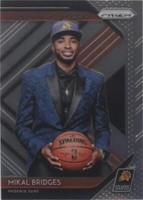 2018-19 Panini Prizm - Mikal Bridges #10