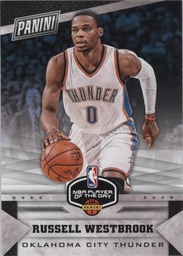 2017 Panini Player of the Day - Russell Westbrook #24