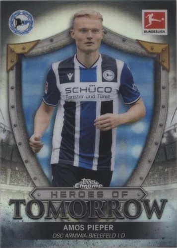 2021-22 Topps Chrome Bundesliga Amos Pieper #HT-AP