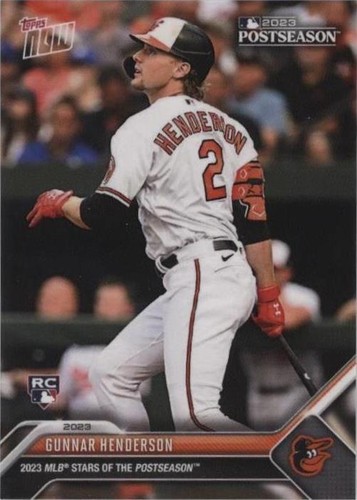 2023 Topps Now MLB Stars of the Postseason - Gunnar Henderson #PS-10