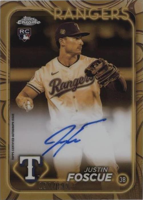 2024 Topps Gilded Collection - Justin Foscue #GOLD-JF