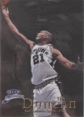 1998-99 Fleer Brilliants - Tim Duncan #1