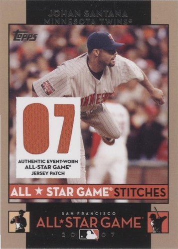 2007 Topps Updates & Highlights - Johan Santana #ASJS