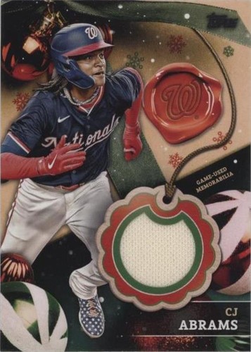 2024 Topps Holiday - C.J. Abrams #RC-CA