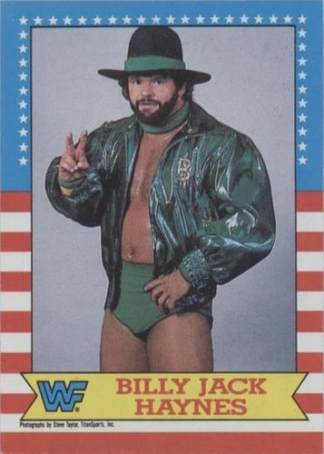1987 Topps WWF - Billy Jack Haynes #8