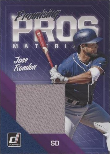 2018 Panini Donruss - Jose Rondon #PPM-JR