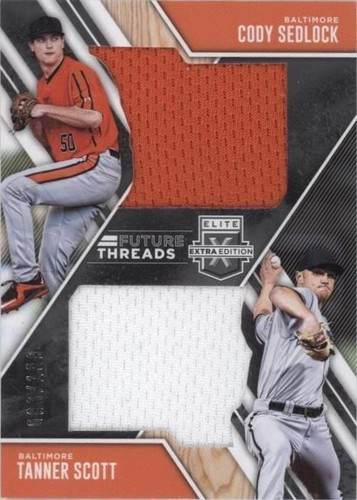 2017 Panini Elite Extra Edition - Cody Sedlock Tanner Scott #FTSD-CT