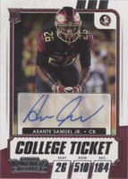 2021 Panini Contenders Draft Picks Asante Samuel Jr. #282