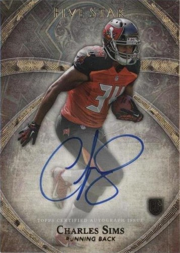 2014 Topps Five Star Charles Sims #FSA-CS