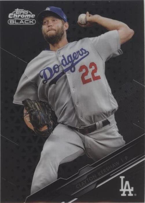 2020 Topps Chrome Black - Clayton Kershaw #99