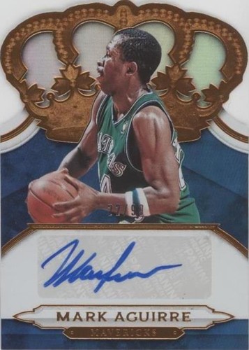 2018-19 Panini Crown Royale - Mark Aguirre #CA-MAG