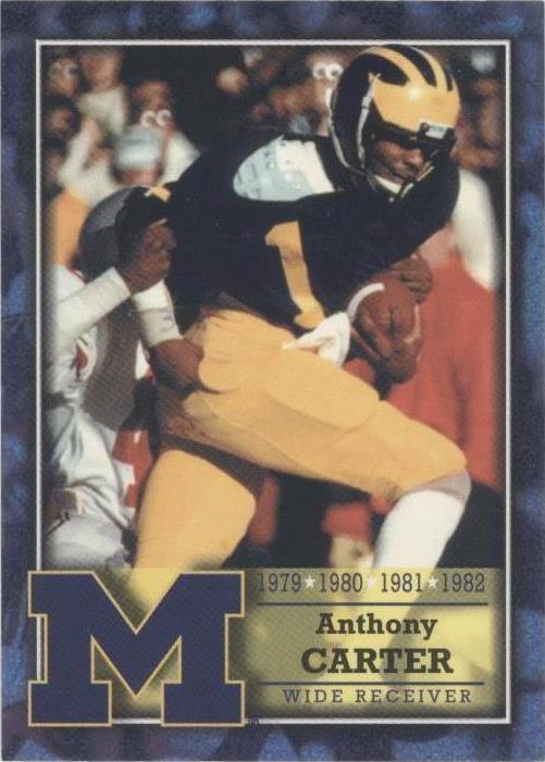 2002 TK Legacy Michigan Wolverines Anthony Carter #L35