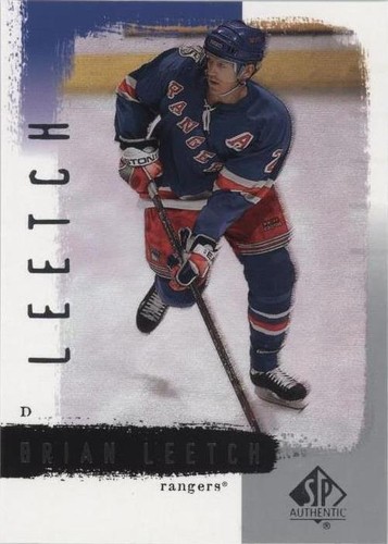 2000-01 SP Authentic - Brian Leetch #57