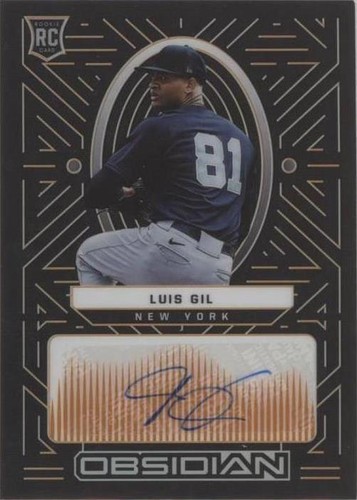 2022 Bowman Chrome #CRA-LG Luis Gil Rookie Autograph New