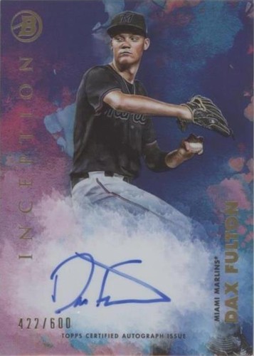 2021 Bowman Inception - Dax Fulton #PA-DF