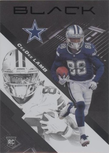 2020 Panini Black CeeDee Lamb #114