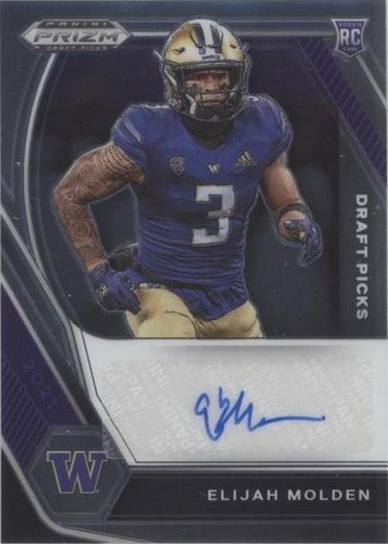 2021 Panini Prizm Draft Picks Elijah Molden #DPA-ELI