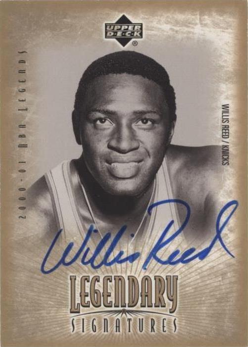 2000-01 Upper Deck NBA Legends - Willis Reed #WR