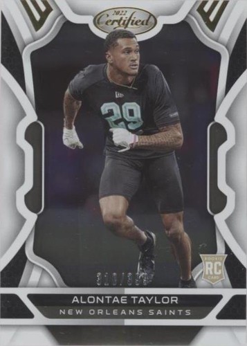 2022 Panini Certified Alontae Taylor #186