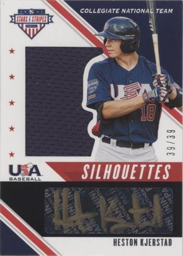 2020 Panini USA Baseball Stars & Stripes - Heston Kjerstad #USJ-HK