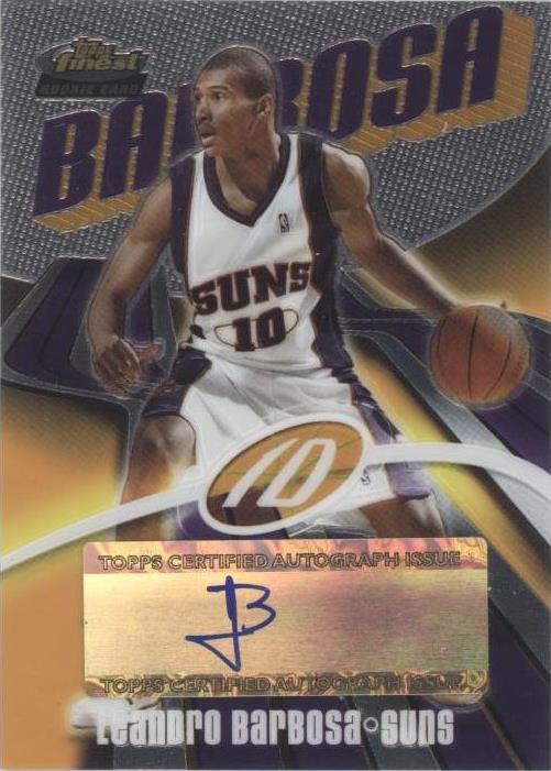2003-04 Topps Finest - Leandro Barbosa #168