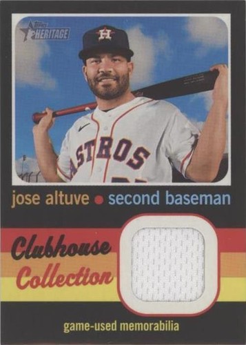 2020 Topps Heritage High Number - Jose Altuve #CCR-JA