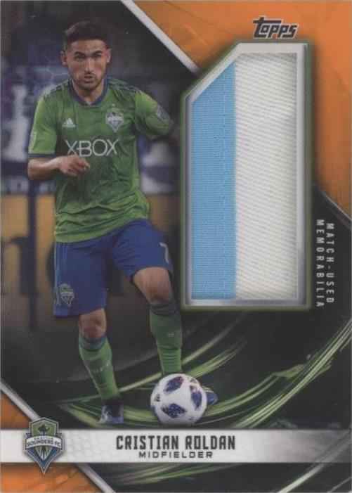 2019 Topps MLS Cristian Roldan #JR-CRO
