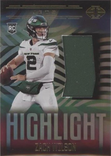 2021 Panini Illusions Zach Wilson #HS-ZW