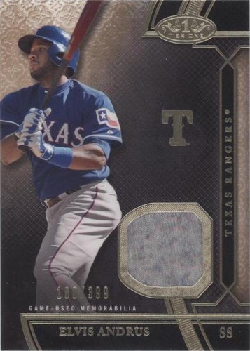 2015 Topps Tier One - Elvis Andrus #TSR-EA