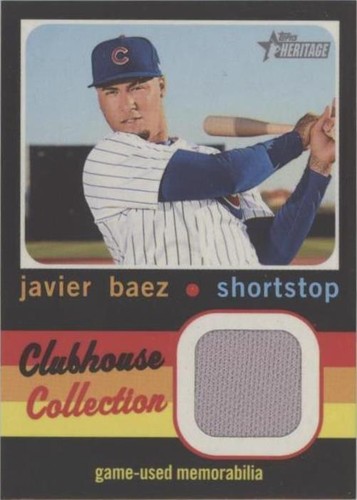 2020 Topps Heritage High Number - Javier Báez #CCR-JB