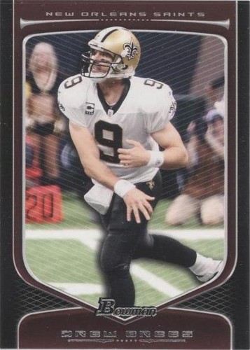 2009 Bowman Draft Picks Drew Brees #1