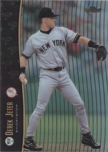 1998 Topps Finest - Andruw Jones Derek Jeter #M18R