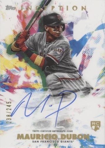 2020 Topps Inception - Mauricio Dubon #RESA-MD