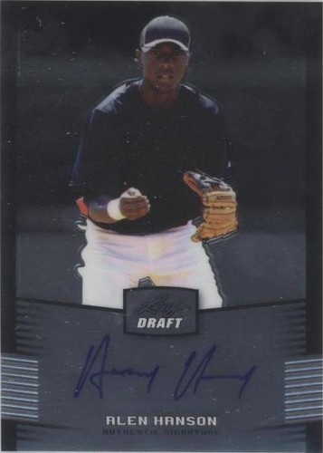 2012 Leaf Metal Draft - Alen Hanson #BA-AH2