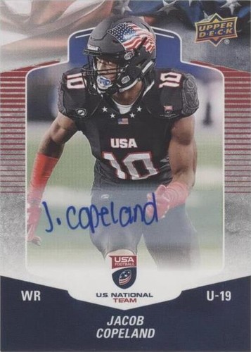 2018 Upper Deck USA Football Jacob Copeland #59
